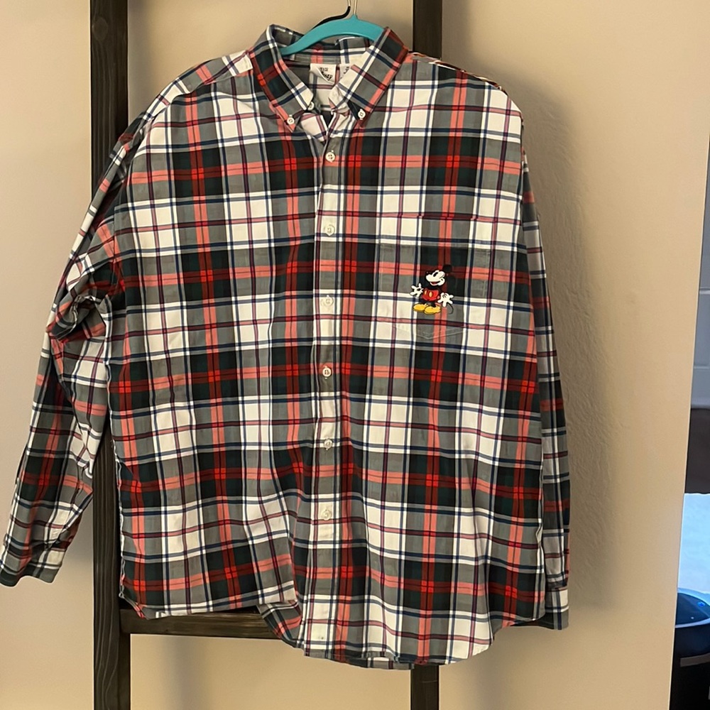 Vintage Mickey shirt button down